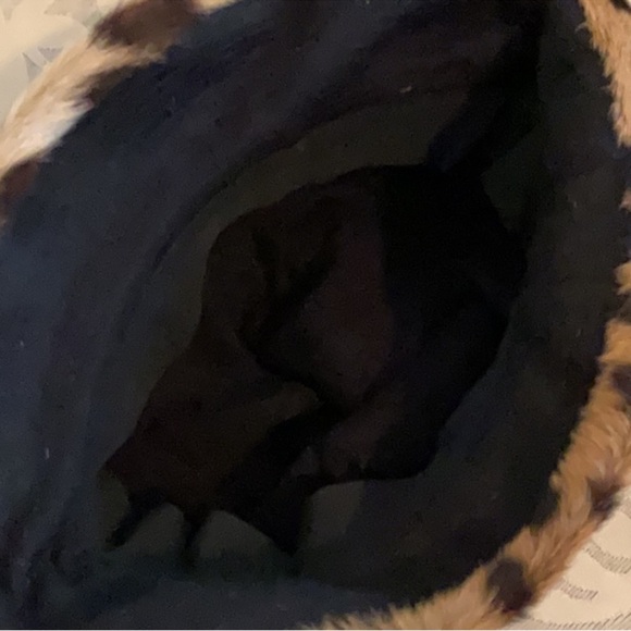 Vintage Leopard  REAL FUR Bucket Hat - Picture 7 of 16